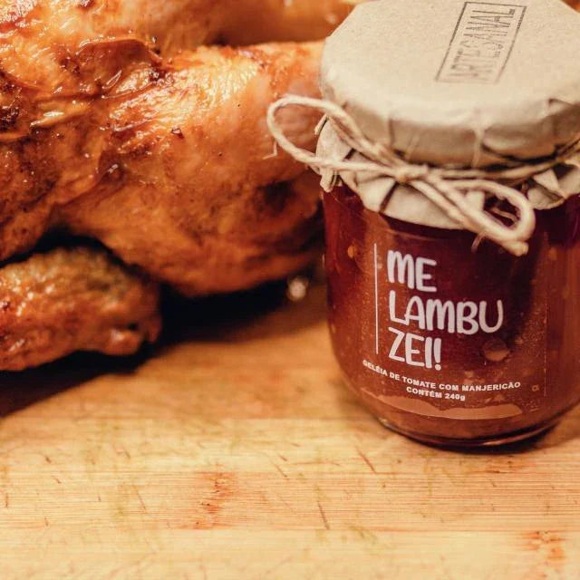 Geleia de Tomate com Manjericão