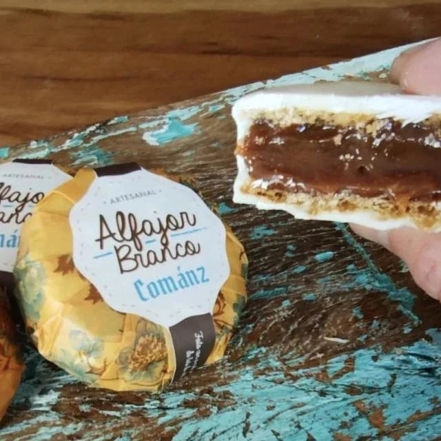 Kit 35 Alfajor Chocolate Branco