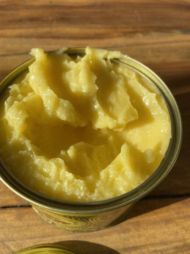 Manteiga Real Com Sal - A verdadeira manteiga - Lata 500g