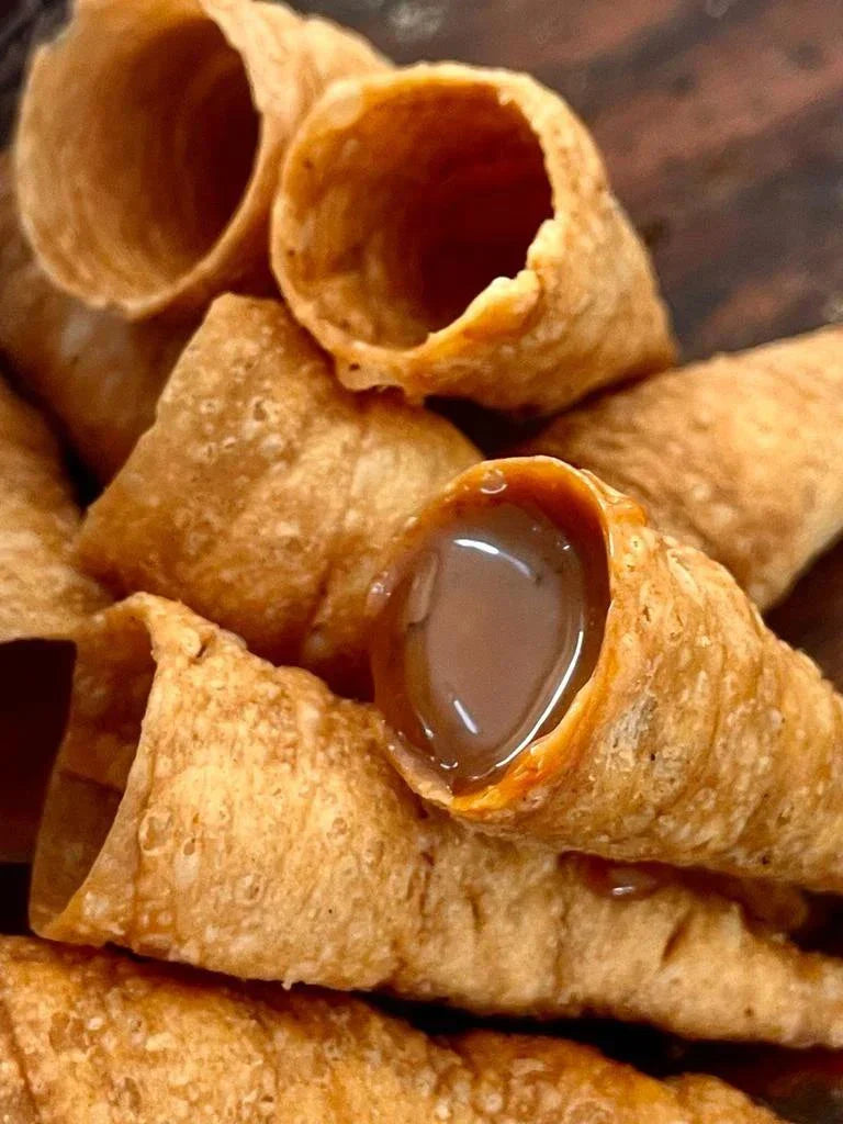 Kit Canudinhos (36unid) com Doce de Leite (500g)
