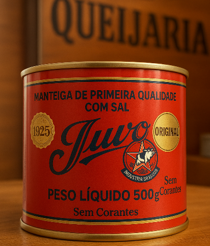 Manteiga Turvo Desde 1925 - A verdadeira manteiga de Minas Gerais - Lata 500g